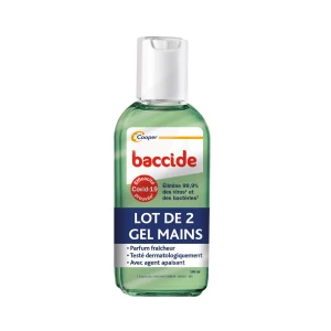 Baccide Gel Mains Désinfectant Fraîcheur 2fl/100ml