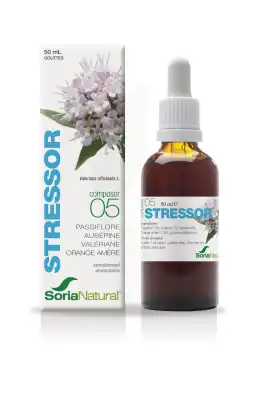 Soria Natural Stressor C-5 Solution Buvable Fl Compte-gouttes/50ml à ERSTEIN