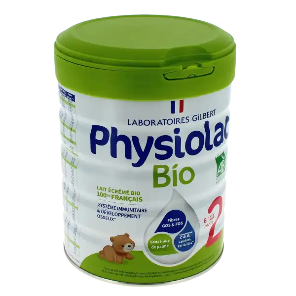 PHYSIOLAC Bio 2 Lait pdre Boîte de 800 g
