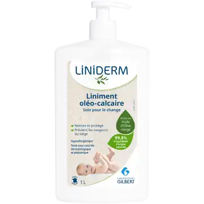 Liniderm Liniment Oléo-calcaire Bio Fl Pompe/1l à Talence