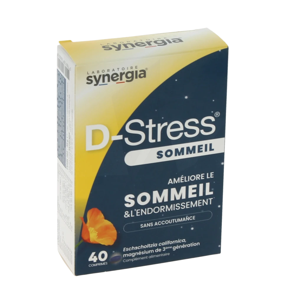 Synergia D-stress Sommeil Comprimés B/40