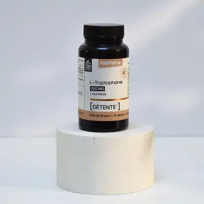 Nat&form Nutraceutique Premium Tryptophane Gélules Boîte De 30 à FONTENAY-TRESIGNY