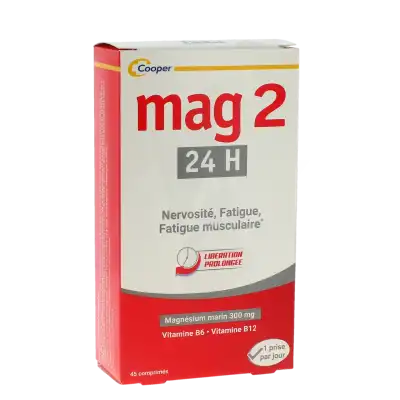 Mag 2 24h Comprimés Boite De 45 à TOURS