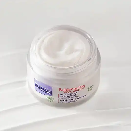 Eau Thermale Jonzac Sublimactive Peau Mature Baume De Nuit Réconfortant Bio Pot/50ml