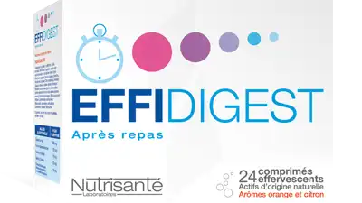 Nutrisanté Effidigest Comprimés Effervescents Ventre Plat B/24 à St Médard En Jalles