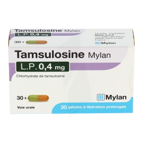 Tamsulosine Viatris L.p. 0,4 Mg, Gélule à Libération Prolongée