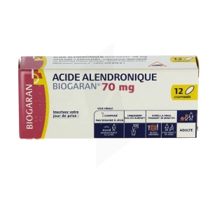 Acide Alendronique Biogaran 70 Mg, Comprimé