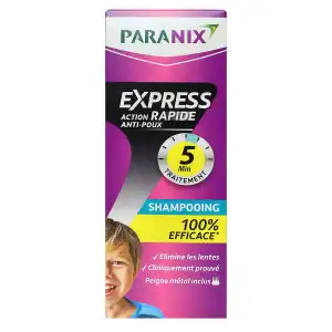 Paranix Express 5 Min Shampooing Antipoux Fl/200ml+peigne à AIMARGUES