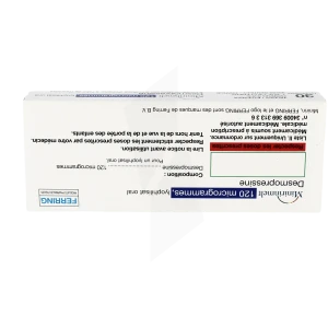 Minirinmelt 120 Microgrammes, Lyophilisat Oral