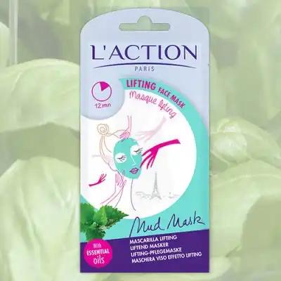L'action Masque Visage Lifting 1 Sachet