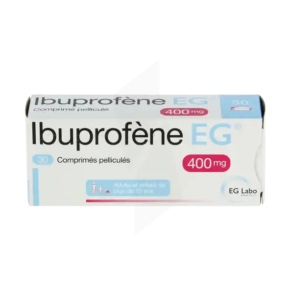 Ibuprofene Eg 400 Mg, Comprimé Pelliculé
