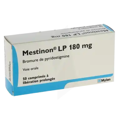 Mestinon Lp 180 Mg, Comprimé à Libération Prolongée à LA CRAU
