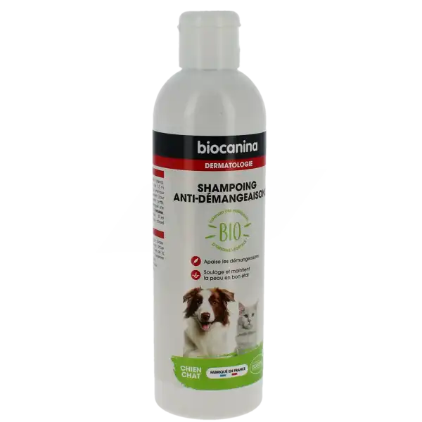 Biocanina Shampooing Anti-démangeaisons Bio Fl/240ml