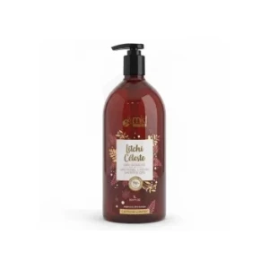 Mkl Gel Douche Litchi Céleste Flacon Pompe De 1 L