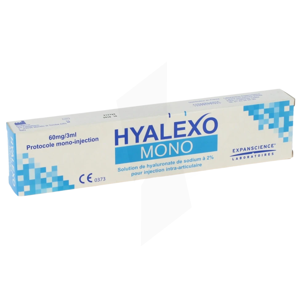 Hyalexo Mono Solution Injectable 1 Seringue Préremplie/3ml