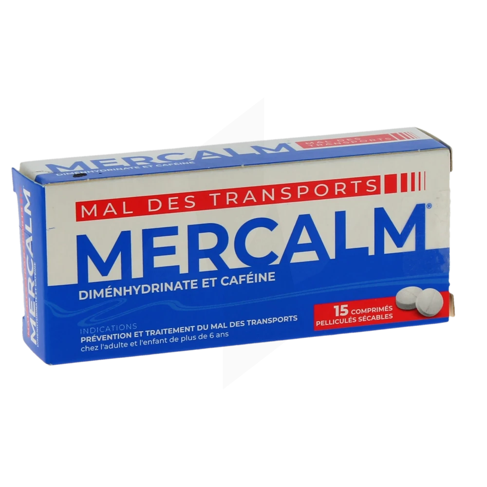 Mercalm, Comprimé Pelliculé Sécable