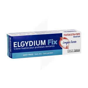 Elgydium Fix Cr AdhÉsive Fixation Extra Forte T/45g