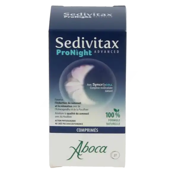 Aboca Sedivitax Pronight Advanced Comprimés B/27