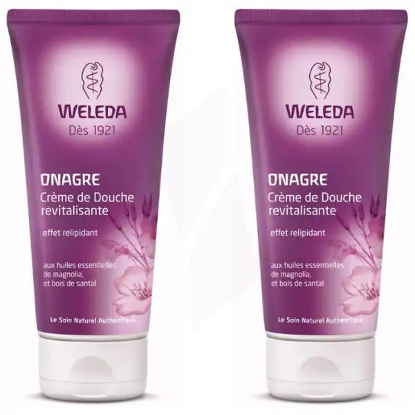 Weleda Duo Crème De Douche Revitalisante à L'onagre 400ml