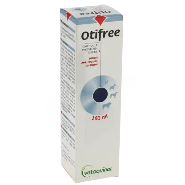 Otifree S Aur Chien Chat Fl/160ml