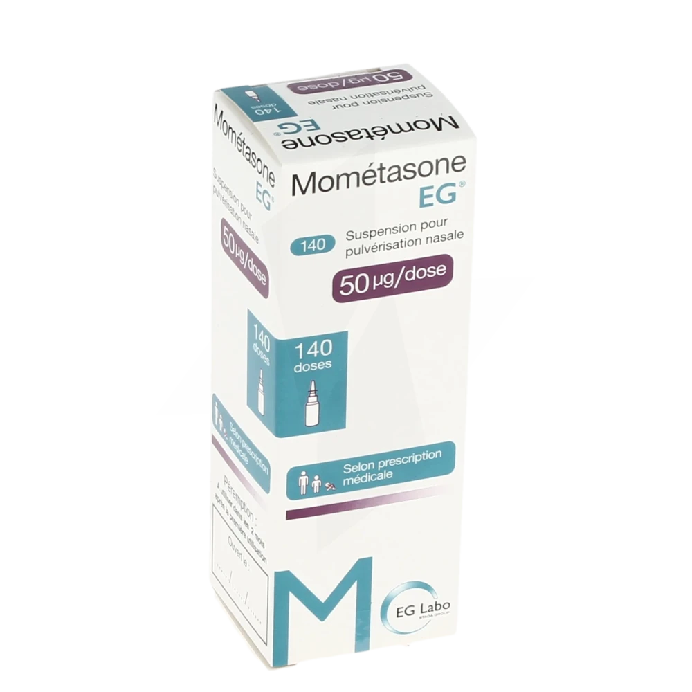 Mometasone Eg 50 Microgrammes/dose, Suspension Pour Pulvérisation Nasale