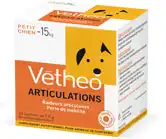 Vetheo Articulations Gel AppÉtent Petit Chien -15kg 20sach/7,5g à Sélestat