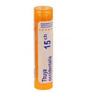 Boiron Thuya Occidentalis 15ch Granules Tube De 4g