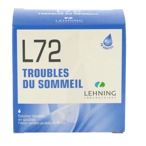 Lehning L72 Solution Buvable En Gouttes 1fl/30ml