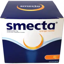 Smecta 3 G Pdr Susp Buv En Sachet Orange Vanille 60sachets à SAINT-MARCEL