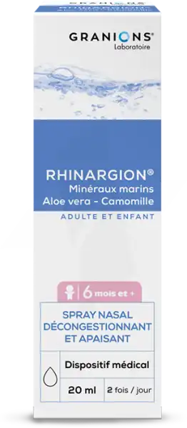 Granions Rhinargion Solution Nasale Rhume Fl/15ml