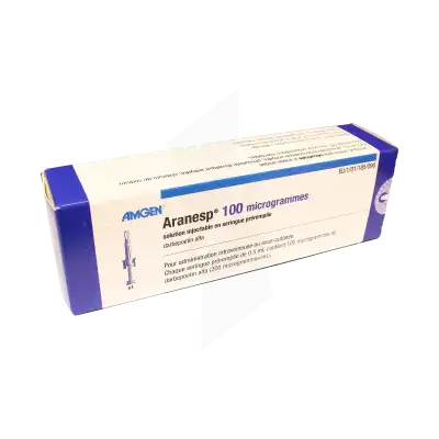 Aranesp 100 Microgrammes, Solution Injectable En Seringue Préremplie à Hagetmau