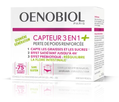 Oenobiol Capteur 3 En 1 Plus Gélules B/60 à NOYON