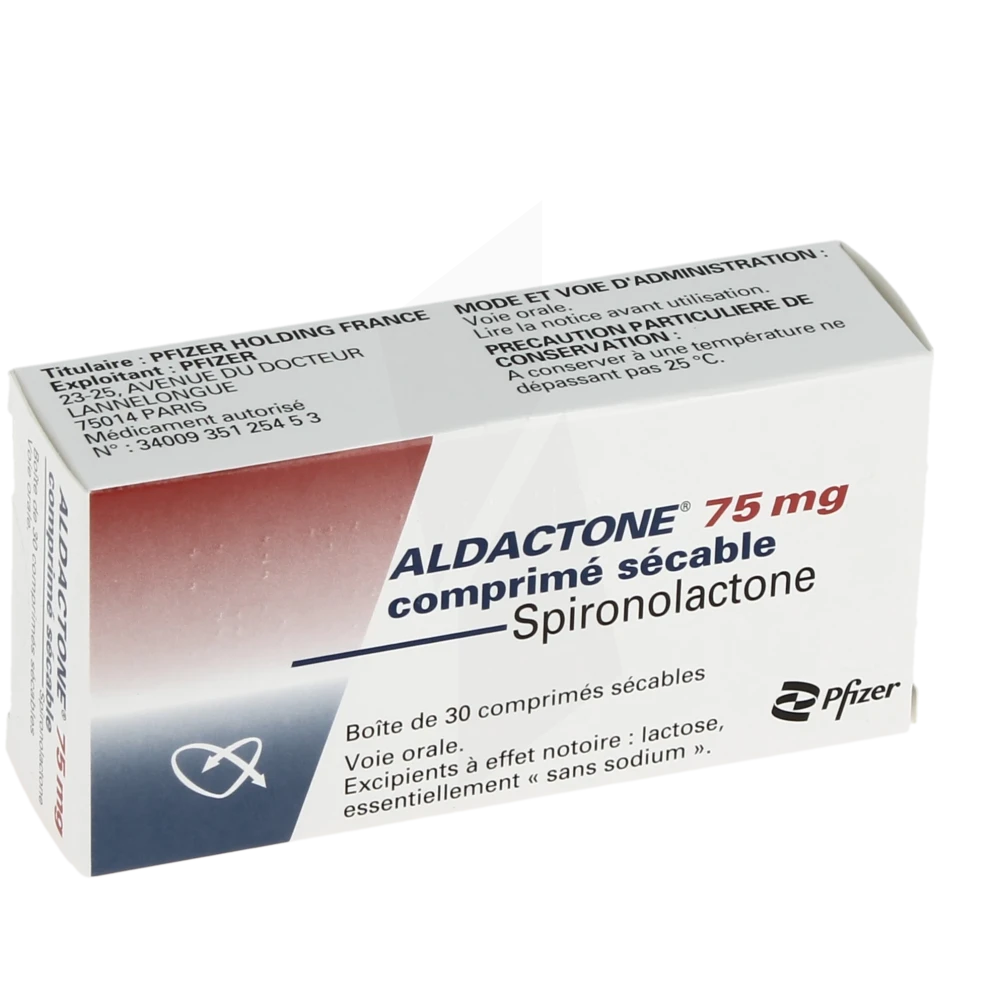 La petite pharmacie de Nanterre - Médicament Aldactone 75 Mg ...