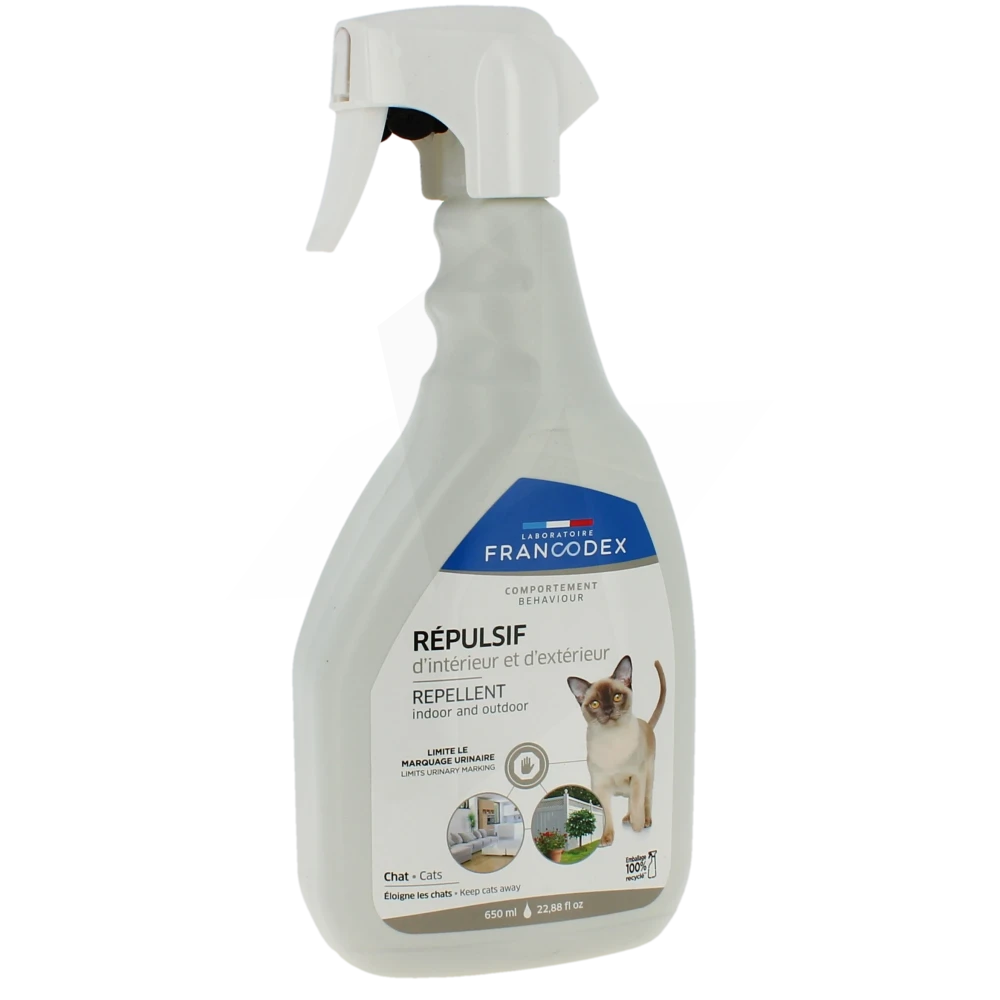 Répulsif Intérieur Et Extérieur Chat - 650ml