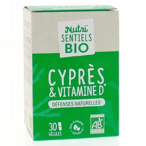 Nutrisanté Nutrisentiels Bio Cyprès Vitamine D Gélules B/30