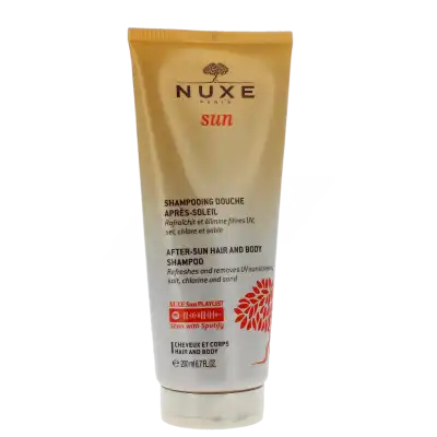 Nuxe Sun Shampoing Douche Après-soleil Corps Cheveux Tube De 200 Ml à LACROIX-FALGARDE