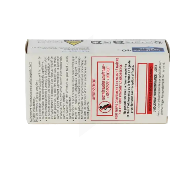 Isotretinoine Acnetrait 40 Mg, Capsule Molle