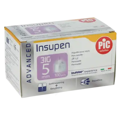 Insupen Advanced Aiguille Stylo Insuline 31gx5mm B/100 à  Perpignan