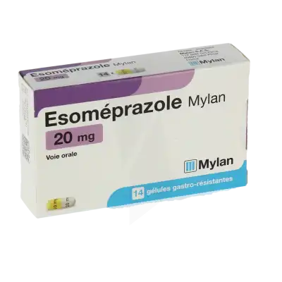 Esomeprazole Viatris 20 Mg, Gélule Gastro-résistante à Nice