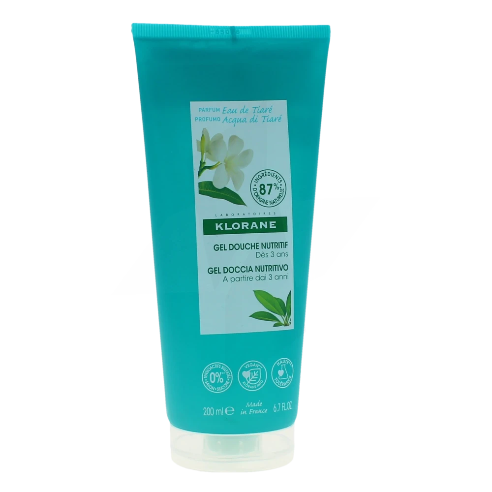 Klorane Tiaré Gel Douche 200 Ml