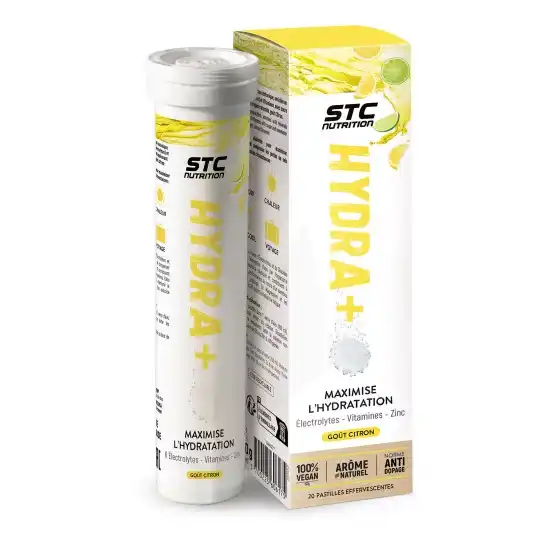 Stc Nutrition Hydra+ Pastilles Effervescentes Citron T/20