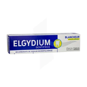 Elgydium Dentifrire Blancheur Citron Tube 75ml