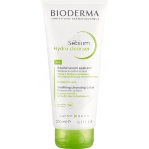 Bioderma Sébium Hydra Cleanser Baume Lavant Visage Peau Acnéique 200ml