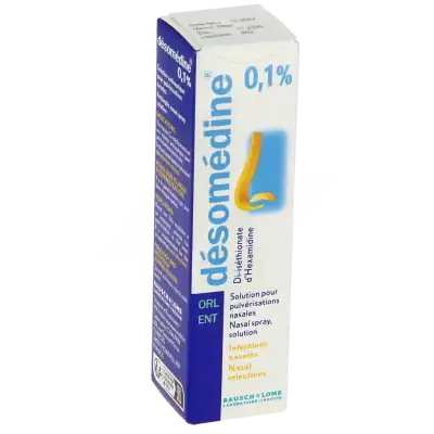 DESOMEDINE 0,1 %, solution pour pulvérisations nasales