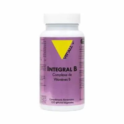 Vitall+ Integral B Complexe De Vitamines B Gélules Végétales B/100 à Gourbeyre
