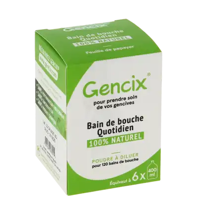 Gencix Pdr Dentifrice Gencives Dents Sensibles Fl/6g à LE PIAN MEDOC