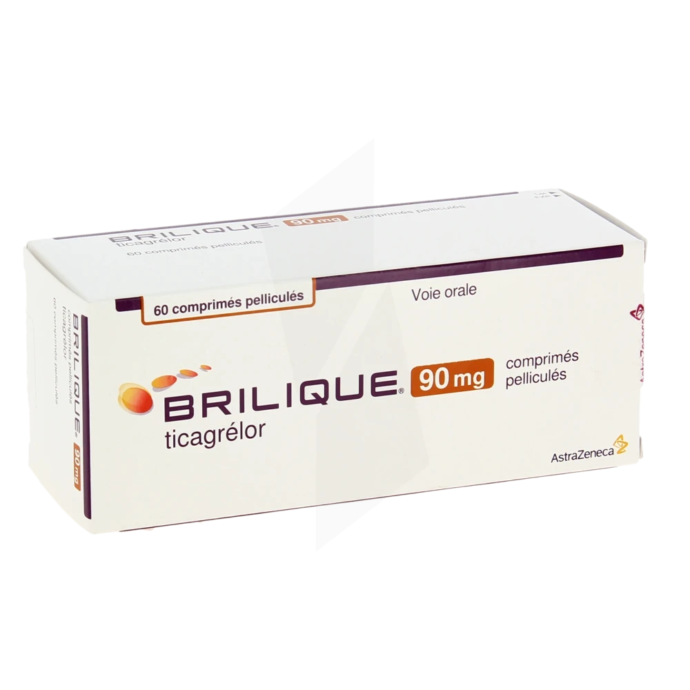 Brilique 90 Mg, Comprimé Pelliculé