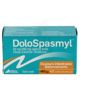 Dolospasmyl 60 Mg/300 Mg, Capsule Molle