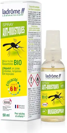 Ladrôme Insectes Spray Anti-moustiques Fl/50ml