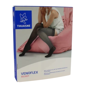 Venoflex Secret 2 Collant Maternité Noir Taille 1n